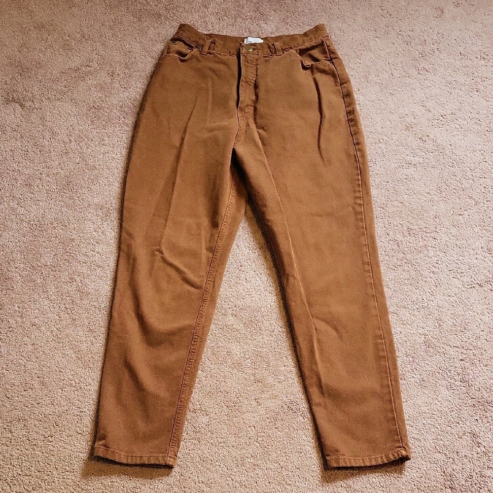 Brown Casual Pants